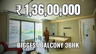 Luxury 3BHK Apartment in Gota | Spacious Balcony | Ahmedabad Real Estate
