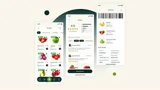 Grocery App Design in Figma | Grocery App UI Design | App UIUX Design | UIUX Design | Mobile App UI