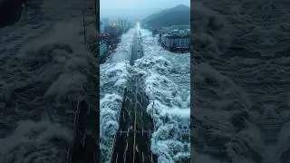 Топ-5 цунами ⛵😈 #tsunami