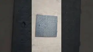 Nomoto PVC Heavy manhole cover II Nomoto Bathfitting II #drainejlid
