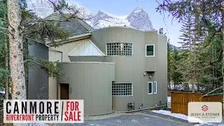 Canmore Riverfront Property For Sale! 805 2nd Street, Canmore AB