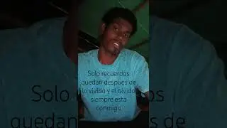 Como cambia todo de la noche a la ma&ntilde;ana todo se acaba y ya no queda nada el negrito