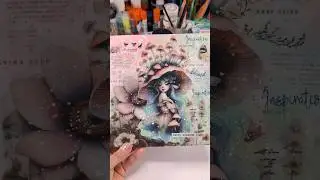 Magical Journal Page Tutorial 🩷 #maremismallart #maremicollagebooks #artjournaling #collage #art