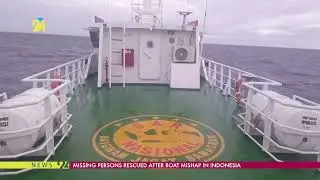 Missing Persons Rescued After Boat Mishap In Indonesia