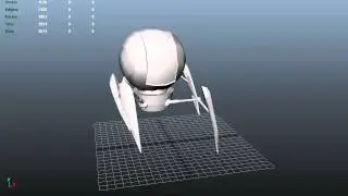 Scarab - Walk Cycle, Idle, and Left Strafe