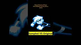 Danny Phantom Theme Deric Battiste and Guy Moon VS The Invisible Man Queen 👻 #sampledsongs #cartoon