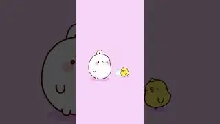 Todo ese esfuerzo tirado a la basura #shorts #molang #funnycartoons