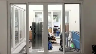 Upvc sliding door 3 track 3 panel