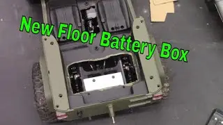 Skeleton Chassis Jeep JK Pt 3 // New floor // Battery