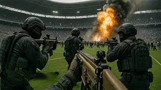 STADIUM ATTACK: Захватывающая графика в разрешении 4K ULTRA, реалистичный геймплей Call of Duty M...