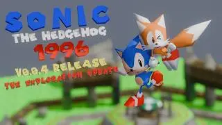 Sonic's Open Zone in 1996! | Sonic the Hedgehog 1996 0.0.4 Update
