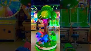 Cute mini horse carousel and green tree 🐴 🌳 #carousel #cute