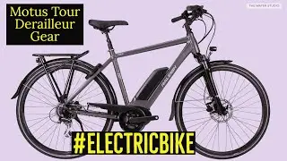 Motus Tour Derailleur Gear | Electric Bike | Bosch 400wh PowerPack |Bosch ActiveLine Motor | Intuvia