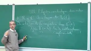 V51 Polynôme caractéristique sans factorisation
