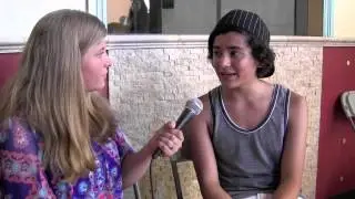 Youtube Sensation Eric Unger Interview at Bella Boo Babe's Sing For Self - Esteem