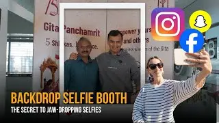 The Secret to Jaw-Dropping Selfies: Discover Our Photo Backdrop! Transform Events! Create Memories!
