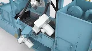 QWD mesh belt shot blasting machine subverts mass production cleaning scene!