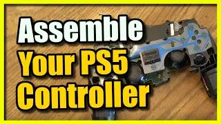 Как собрать контроллер PS5 после ремонта кнопок или смещения стиков