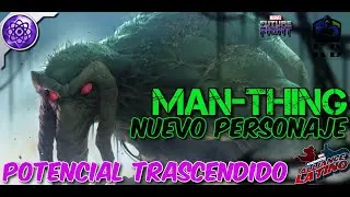 🌴MAN-THING🌴 Potencial Trascendido 🎮 GAMEPLAY 🎮 - Marvel Future Fight