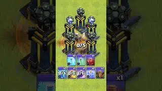 Which Spell can help pekka beat these Tesla? Clash of clans