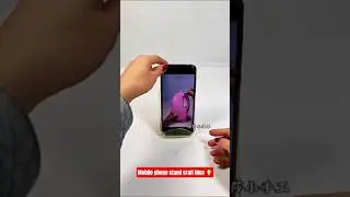 diy mobile stand easy craft tutorial #mobilestand  #phonestand #diyideas #diy #shorts