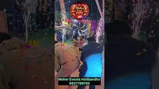 Meher Events Hatibandha Grand Marriage Entry Pyro, smoke, paper Blast, Booble Blast with Fire Blast