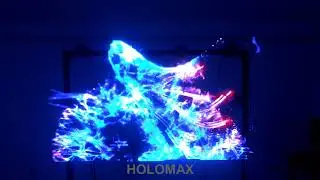 Animaci&oacute;n de auto en Video Wall- Holomax Uruguay