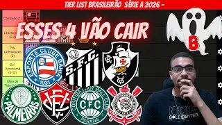 🔥🔥TIER LIST BRASILEIRÃO SÉRIE A ! BAHIA,VITÓRIA, VASCO, SANTOS, INTER