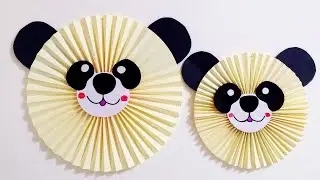 A4 nirmana / athwada / how to make panda with paper / 🐼 kadadasi nirmana / පැංඩෙක් හදමු / කඩදාසි