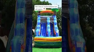 Memorial Day Sale on Rentals! 🇺🇸 1 #partyrentals #inflatablewaterslides #party #wesleychapelfl