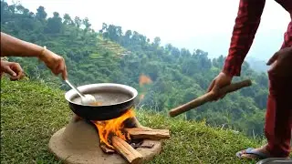 Wild Hilltop Cooking | Nature Food Adventure #nature #cooking # wildcooking