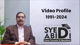 Syed Abidi Profile Video