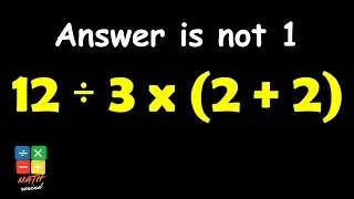 Can You Solve This Tricky Math Problem Super Fast?