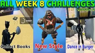 Fortnite All Week 8 Challenges Guide (Fortnite Chapter 2 Season 6) Week 8 Epic & Legendary Quests