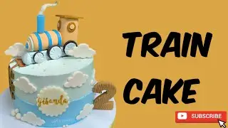 Train theme cake design | Train Theme Cake for kids birthday ❤️