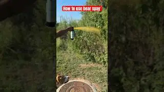 How to use #bear spay. Bear spray can be used in self #defense situations to #protect your. #foryou