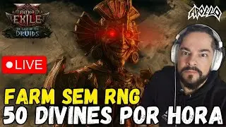 POE 2|50 DIVINES POR HORA NO POE2 FARM GARANTIDO ASCENSÃO 4 (8 DIVINES) !pix !entrar !builds !pob