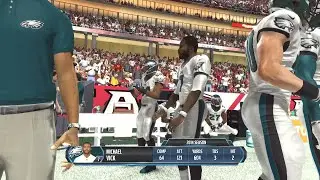 Madden NFL 16 - Philadelphia Eagles (Michael Vick) Vs Atlanta Falcons Simulation Week 1