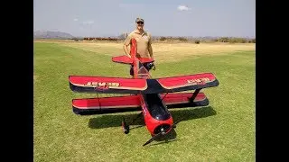 Maiden Flight of The Beast with DLE 111 at Brits Radio Flyers (1080HD)