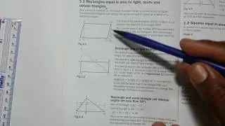 Geometrical Figures Equal In Area To Other Figures (Part 1)