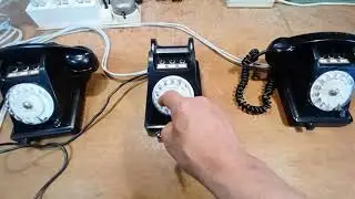 Le Standard Téléphonique U43 des PTT Appareil mobile 1+2  350-1 des années 1960