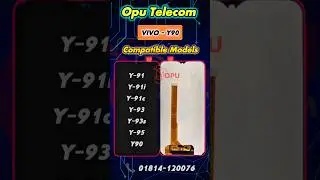 VIVO Y90 Display compatible with multiple models | Opu Telecom