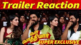 Vaa Vaathiyaar Trailer Reaction 😍🔥 Karthi | Krithi Shetty | Movie Trailer Reaction | Vaa Vaathiyaar