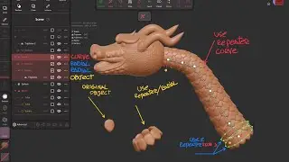 Nomad Sculpt Tip: Dragon scale