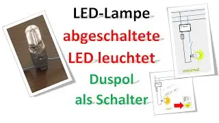 Abgeschaltete Lampe leuchtet / Kapazitive Kopplung / Elektrotechnik
