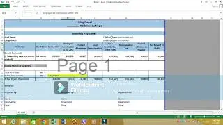 SSF complied monthly pay-slip - Nepal