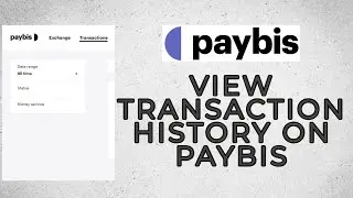 How to View Transaction History on Paybis with Easy Steps