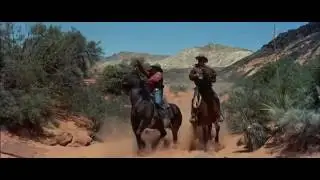 The King and Four Queens    Clark Gable, the horse knows the best way to climb