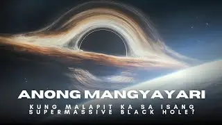 Anong Mangyayari Kung Malapit Ka sa Isang Supermassive Black Hole? | Tagalog Space Talk