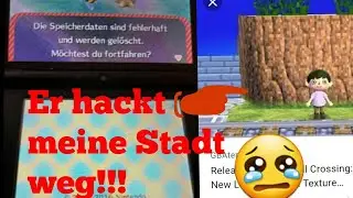 Schlummerstadt löscht meinen kompletten Spielstand!😱😭 Animal Crossing New Leaf